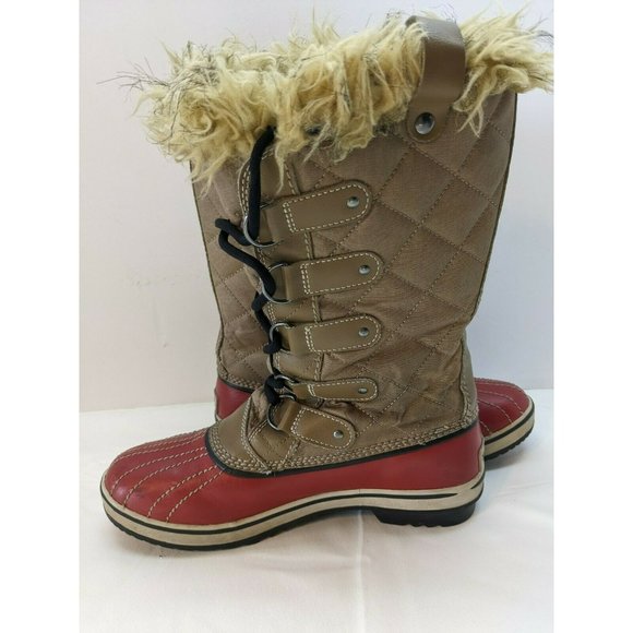 Sorel Trail Autumn Bronze Tofino Joan Snow Boot Size 8, NL 1909-239, - Picture 8 of 10